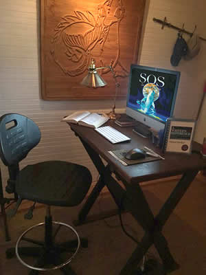 the authors studio